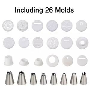 소형 비스킷 성형기 기계 쿠키 제조기 자동 베이킹 케이크 몰드 내구성 있는 도구