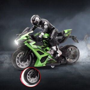 오토바이rc카 바이크 알씨카 무선조종 나르는 입문용 빨간색 남자아이 조종 스포츠