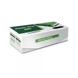 [문구] 플라스틱링 28mm 흑색 50개 제본링 링제본