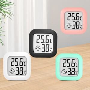 실내 디지털 온습도계 LCD 전자 가정용 미니 날씨 센서 게이지