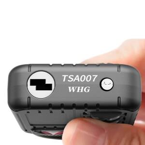 TSA 4자리 조합 자물쇠 아연 보안 도구 여행용 캐리어 코드 방지 세관 비밀번호