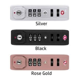 자물쇠 도난 방지 보호 비바람에 견디는 TSA 세관 잠금 장치 코드 3 자리 조합