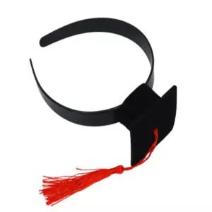 모어 학사모머리띠 졸업모자