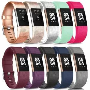 호환  Fitbit Charge 2 시계 밴드용 스포츠 손목 스트랩 조정 교체용 손목 밴드 Fitbit Charge 2용 Smartwa