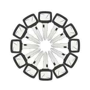 호환  3Pcs 빈 키 디오 56 57 Z4 125 SCR100 WH110 SCR WH 100 110 스쿠터 50CC 줌머에 대 한 Uncut 키 교