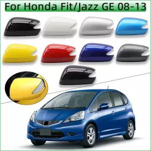호환  Honda Fit Jazz 용 백미러 커버 쉘 하우징 2008 2009 2010 2011 2012 2013 윙 미러 캡 페인트