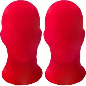 HOMELEX 2피스 풀 페이스 마스크 BW 2차 스킨 남녀 공용 천용 할로윈 스판덱스 후드