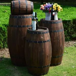 오크통 목재 장식 와인 숙성통 상품 소품 맥주 위스키 탄화색 숙성용 바닥 촬영 스타일