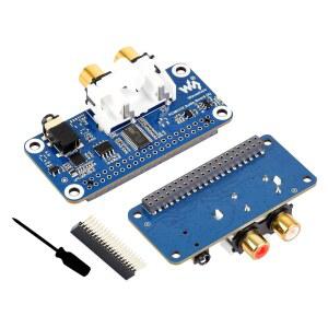 PCM5122 HiFi I2S DAC 오디오 호환 /Pi GPIO 기반 카드 Zero /Pico /3B 2W 40PIN 5 + 스테레오 Pi 2W와 /4B Raspberry 인코딩/디코딩 지원 헤더 W /Zero