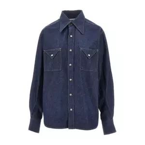 플랩 체스트 포켓 데님 셔츠 RC0AD 2N67 GGG3