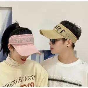 스포츠썬바이저 남녀골프모자 5컬러 커플 아동 니트 썬바이저 썬캡 1P