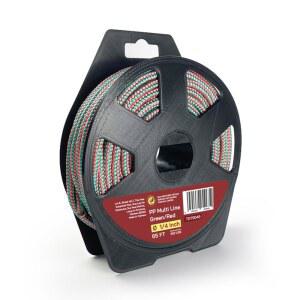 1/4 x 65 (6mm 20m) 16 스트랜드 강력한 고강도 코드 의류 라인 캠핑 유틸리티 당김 스윙 매듭을 위한 다목적 경량 다이아몬드 브레이드 로프