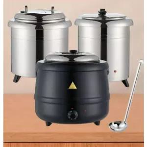 죽 업소용 뷔페 워머 국물 조식 식당 부페 10L 보관 국통