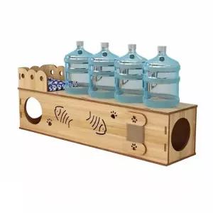 고양이 원목 스크레쳐 놀이터 터널 동굴 숨숨집 하우스 가정용