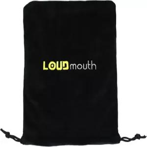 라우드머스 소프트 벨벳 스튜디오 마이크 휴대용 가방 팟캐스트 파우치 먼지 커버(드로스트링 포함)