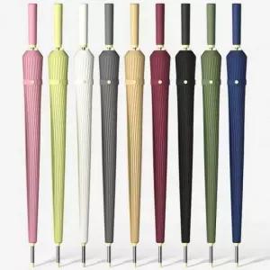 강풍 방지 대형 골프 장우산 튼튼한 휴대용 장마 우산