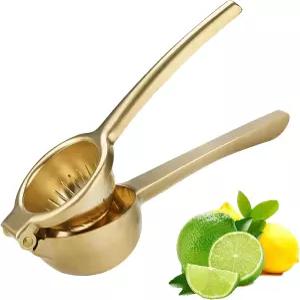 AGI기어 레몬 압착기 스테인리스 스틸 착즙기 수동 헤비 듀티