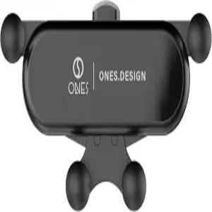 ONES 중력 기계식 자동차 마운트 · 에어 벤트 타입 미니 사이즈 [자동 잠금] 손 조작 [쉬운 설치]