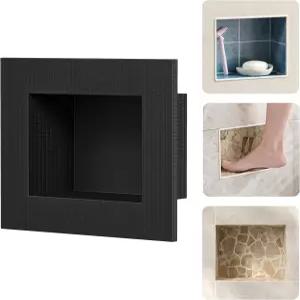 네오홈 샤워 풋레스트 면도 다리를 위한 오목한 벽 내 XPS 타일 준비 틈새 방수 내장 풋레스트(5.5인치 x