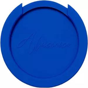 알루치니코 다크 블루 피드백 억제기 기타 사운드홀 커버 유연하고 테이퍼형 윤곽 직경 4인치에 맞습니다