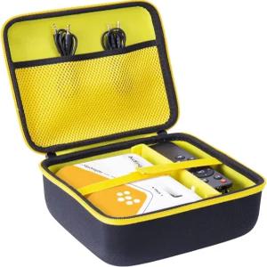 미니 프로젝터 AuKing 2024 업그레이드된 1080P 지원 실외 프로젝터용 co2CREA 하드 케이스 교체 (AuKing