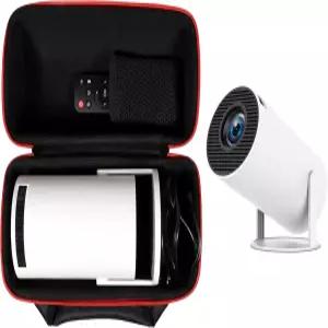 Alwtniet PANSEBA 미니 프로젝터용 여행 정리함 리모컨 충전 코드 및 HDMI 코드와 호환되는 케이스색