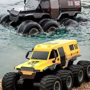 오프로드 수륙양용 RC카 장난감 무선 익스트림 충전식 조종