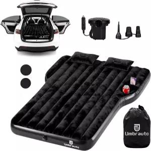 Tesla Model Y/Juniper를 위한 엄브라우토 커스텀 핏 에어 매트리스 2026년 업그레이드된 백 트렁크용 풍선