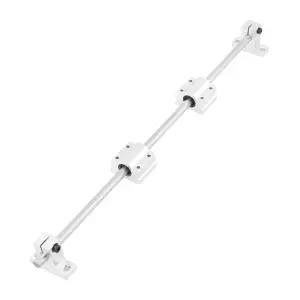 선형 막대 8mm x 400mm CNC 레일 샤프트 + SC8UU 베어링 블록 세트 목공 기계용 슬라이딩 높이 21mm