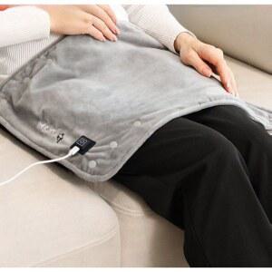 USB 충전 온열 겨울 필수품 자동차 탄소발열 차박 연결 벨벳 무릎담요 가정용