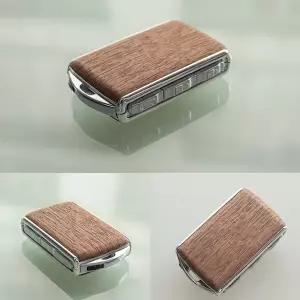 호환  자동차 키리스 가죽 원격 키 케이스 XC60 XC90 XC40 V40 V60 C40 S40 S40 S80 S90 S60 우드 자동차