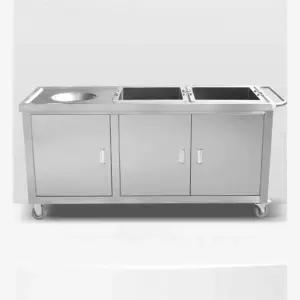 업소용 퇴식대 퇴식구 잔반처리 스테인리스 카트 주방용품 식당