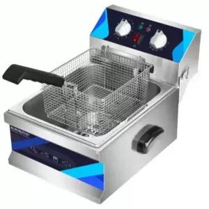 업소용 튀김기계 탁상형 소형 기계 가정용 감자튀김 감자 치킨 튀김기 돈까스 전기