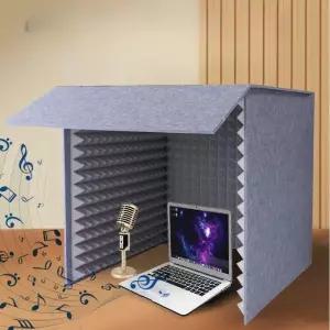 접이식 흡음재 방음 녹음 스튜디오 부스 음향패널 차음재 홈레코딩