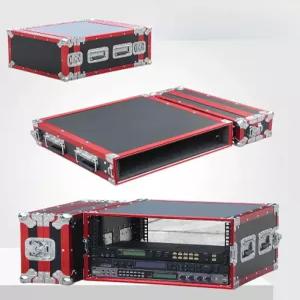믹서 랙케이스 4u 알루미늄 콘솔 마이크 하드 수납함 음향기기 보관함