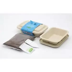 깜도리4  씨앗 이름표 배양토 새싹 만들기 화분 세트