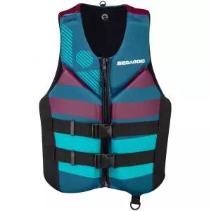 Sea-Doo 씨두 Freedom 여성 PFD 구명조끼 Aqua
