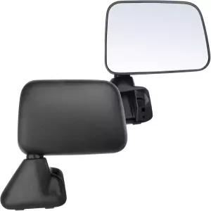 1987-89 토요타 4러너 및 1987-95 픽업을 위한 ECCPP 수동 사이드 뷰 미러 좌우 쌍 세트