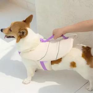 리드손잡이 강아지구명조끼 애견수영장 워터파크방수