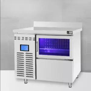 제빙기 상업용 바 기계 업소용 대규모 자동 얼음 제빙 상업 얼음물 냉각 공기 카페