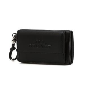 [AK플라자] [질스튜어트] [26SS] 뉴페이퍼 블랙 소가죽 3단 반지갑 JAWA6E501BK