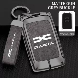 차키케이스 커버 Dacia Logan Sandero Duster Lodgy Spring Jogger For Renault Koleos Captur Kadjar 아연