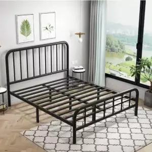 철제 조립식 침대 프레임 엔틱 북유럽풍 심플