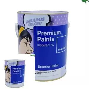 페인트 친환경 방수 건물 외부용 무광 페인트 외벽 건축 마감 야외용