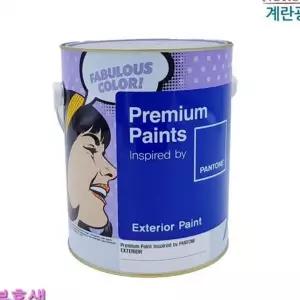 수성 페인트 친환경 내외부용 에그쉘 외부용 페인트 콘크리트 곰팡이 방지 바닥 형성 옥상 도막