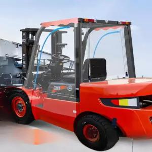 지게차 커버 중장비 덮개 보온 투명 커튼 굴삭기 레인