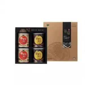 재래김 선물세트 캔포장 식탁반찬용 30gx4캔