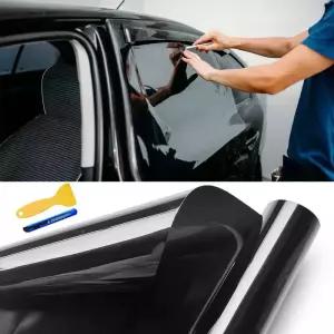 본넷랩핑 50cmx3m 차량용 창 색조 필름 자동 비닐 룩 유리 스티커 포일 세라믹 여름 태양 UV 보호기 미러