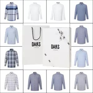 갤러리아 26SS 닥스셔츠 닥스남방 닥스체크 솔리드 와이셔츠 DMS33