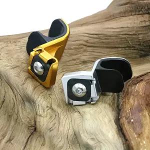 호환  알루미늄 프론트 포크 프레임 후크 브롬톤 L 타입 버클 골드 실버